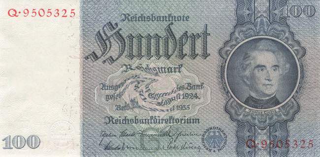 100 Mark 1935 ro.176a G/Q